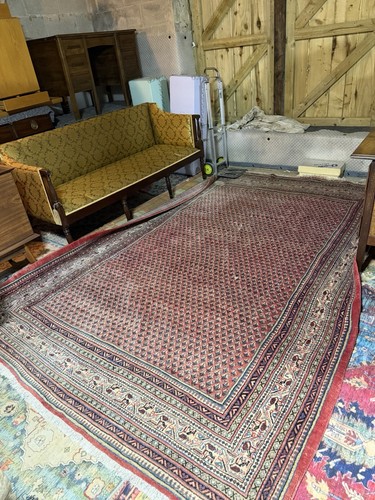 Large machine woven rug in - a,