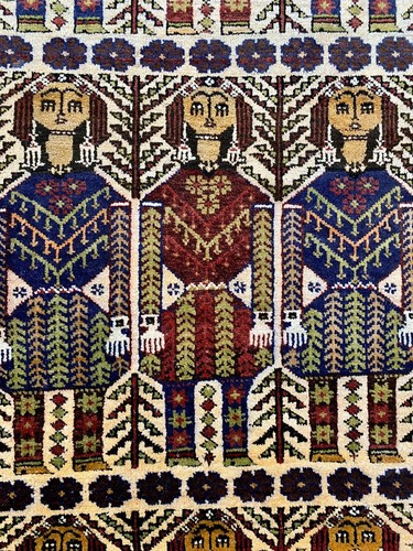 Vintage oriental wool - oriental,