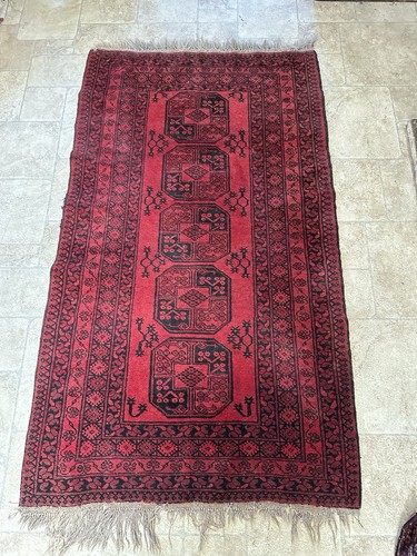 Vintage hand knotted tribal - vintage,