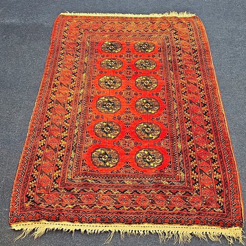 Hand knotted wool oriental rug - hand-knotted,