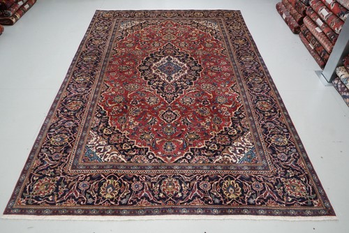 Handmade vintage wool - wool, rug