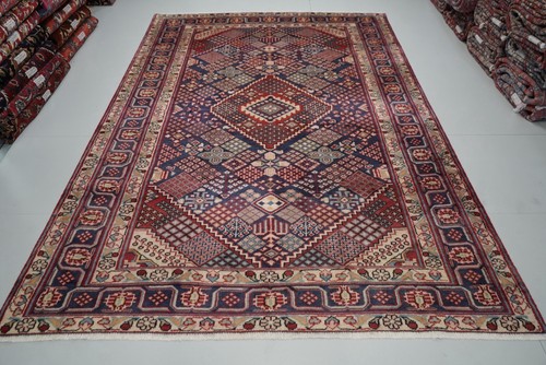 Handmade rug large vintage - large,