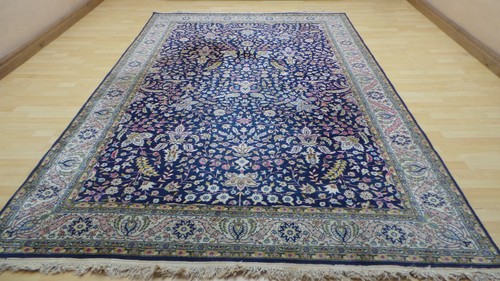 Hand made carpet - carpet, wool