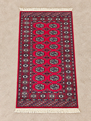 Vintage hand knotted wool - vintage,