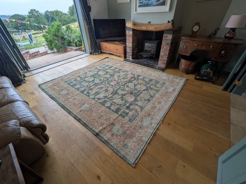 Vintage egyptian wool rug - vintage,
