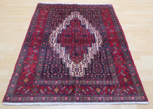 Hand made carpet rug wool - made,