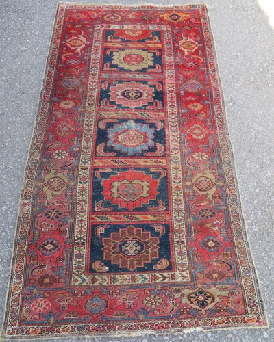 Distressed antique oriental - distressed,