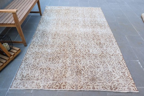 Vintage rug 2x8 ft large - 5,2x8,4,