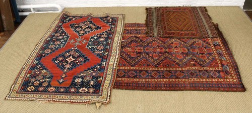 Two persian rugs and - two,