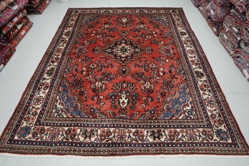 Large handmade vintage wool - vintage,