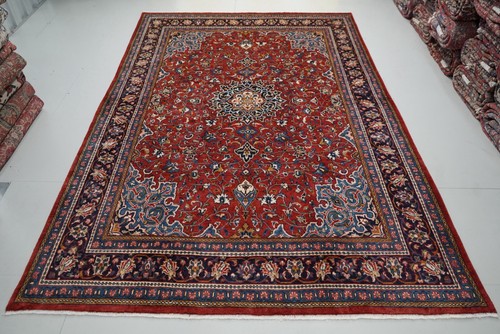 Handmade wool rug 317 - handmade,