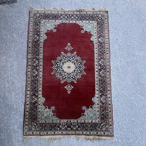 Vintage hand knotted oriental - hand,