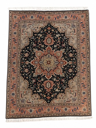 Vintage oriental hand knotted - vintage,