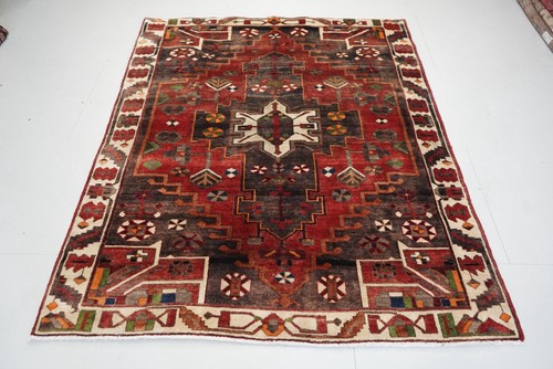 Vintage handmade wool oriental - vintage,