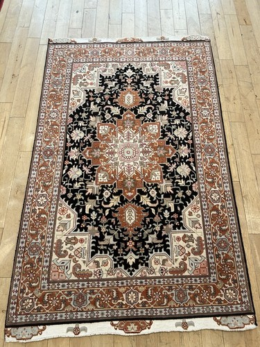 Handmade wool and silk - and, persian