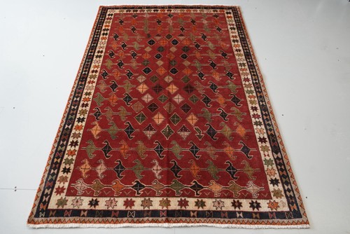 Handmade oriental wool rug - oriental,