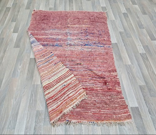 Hand knotted red multi - knotted, &