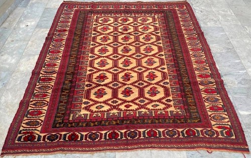 Vintage afghan soomak - 7,