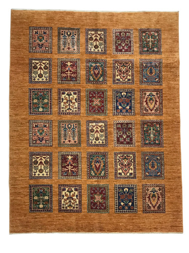 Vintage 7 hand knotted - 5', 6'7"