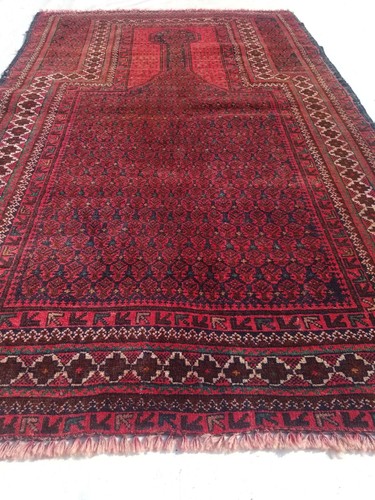 Authentic hand knotted afghan - hand,