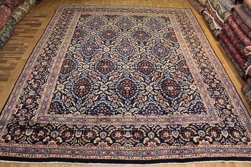 Large handmade oriental - handmade,
