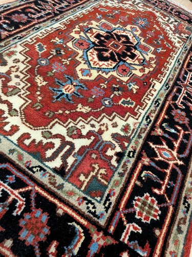Hand knotted indo - heriz, serapi