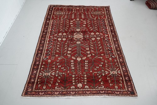 Vintage handmade wool oriental - vintage,